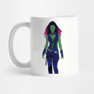 Zoe Saldana Guardians Character Art Mug